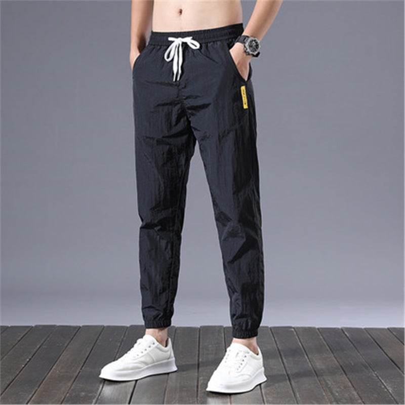 Original Order Casual Trousers Boys Thin Loose Plus Size Cropped Pants - Image 1